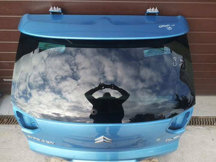 фото №2, Кришка зад скло citroen c4 picasso i 06-10