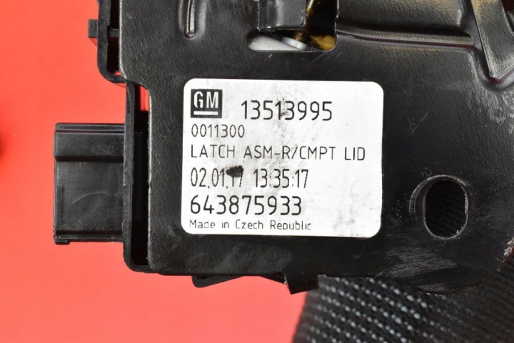 фото №9, Замок кришки зад багажника 13513995 opel astra 4 iv j sedan рестайлінг 11-20