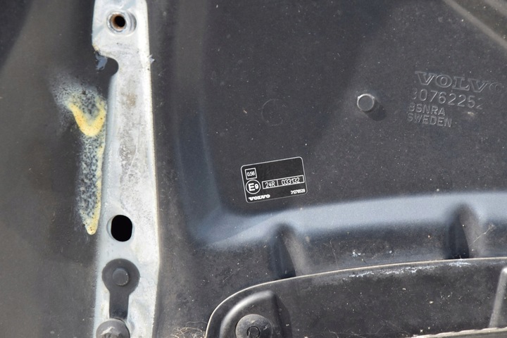 фото №13, Капот шумоізоляція volvo xc60 i дорестайлінг 30762252 колір: 492