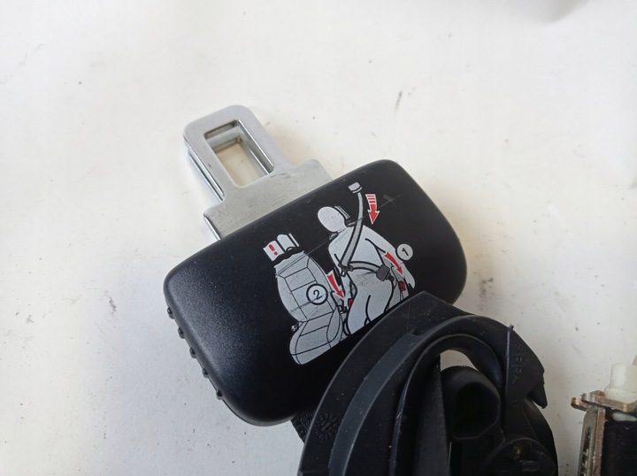 фото №5, Pas безпеки лівий зад vw touran 1t0857811b