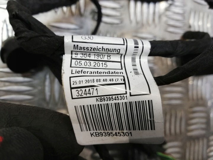 фото №7, Bmw g30 жгут бампера перед 9364190