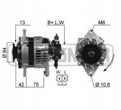 фото №1, Генератор era 210064a