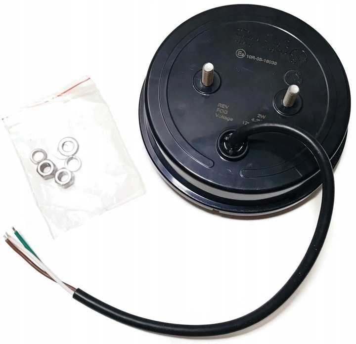 фото №3, Лампа led комбінована кругла заднього ходу протитуманна