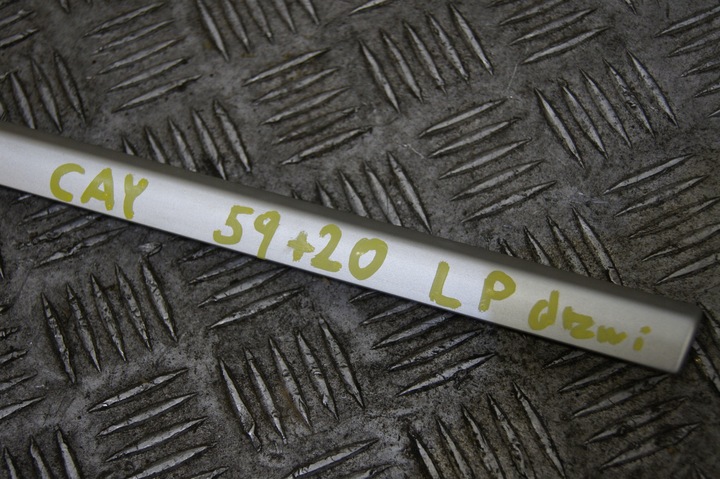 фото №5, Планка двері ліва передня хром cayenne 7l5 рестайлінг