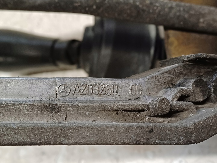 фото №9, Mercedes c-klasa w203 0-07 2.2cdi вибірник домкрат коробки коробки передач a20326009