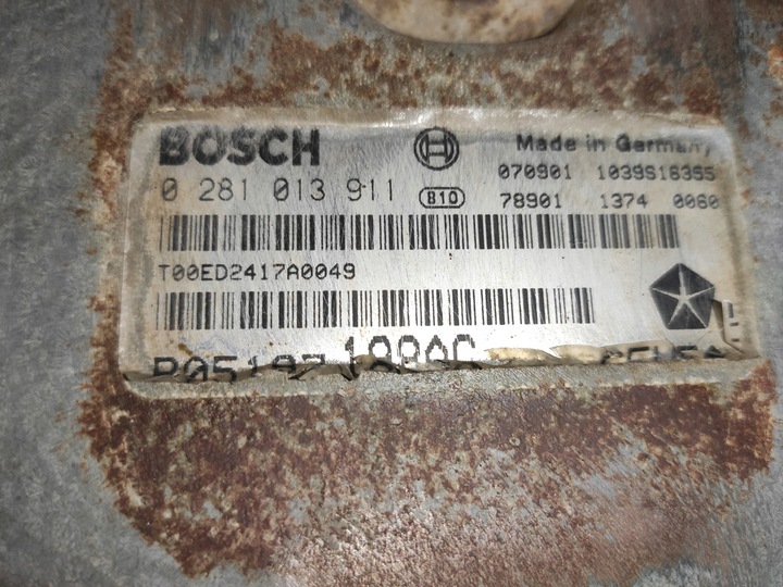 фото №12, Jeep grand cherokee wk wh 3.0 crd модуль двигуна комп'ютер ecu p05187198ac