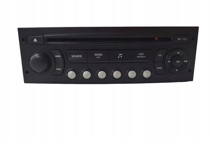 фото №7, Радіо з навігація peugeot 307 3a/c 9659139977 1.6l 2007