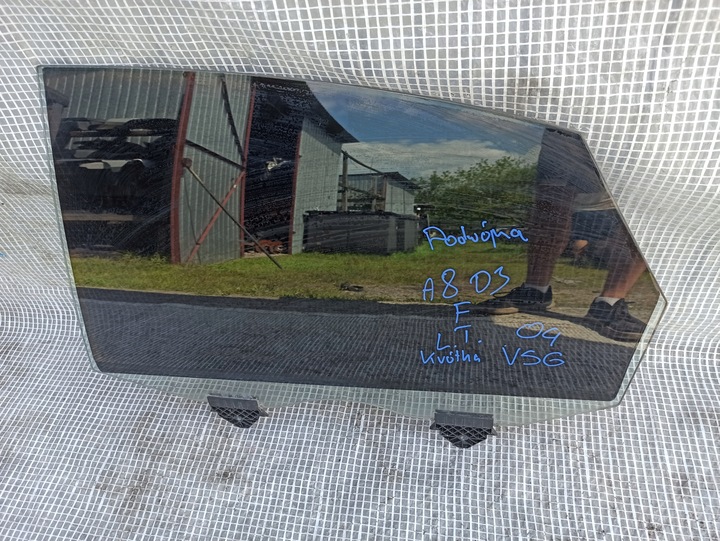 фото №1, Audi a8 4e d3 стекло левая задняя зад vsg тёмное 04r