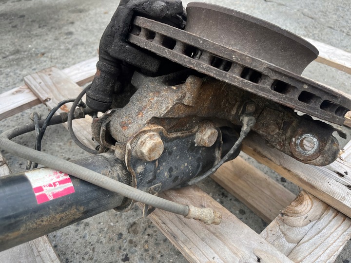 фото №8, Mercedes sprinter w906 315 macpherson поворотный кулак амортизатор левый перед