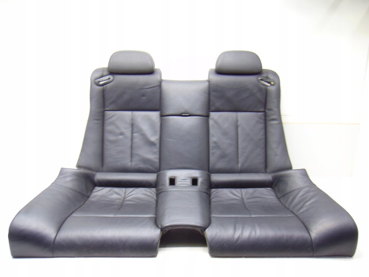 фото №12, Сидіння водія пасажира комплект зад чорна шкіра bmw e63