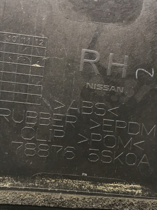 фото №8, Накладка na крыло зад nissan leaf ii правая