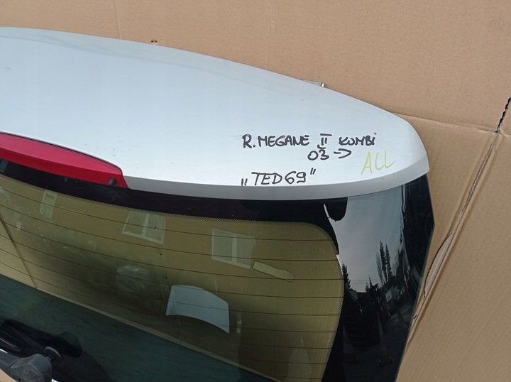фото №3, Renault megane ii универсал 03-09 крышка задняя ted69