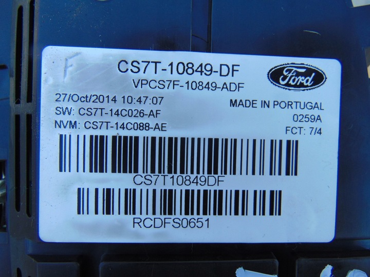 фото №16, Спидометр ford s-max рестайлинг mondeo mk4 рестайлинг galaxy mk3 рестайлинг англичанин uk