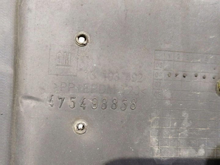 фото №11, Opel meriva a рестайлинг бампер перед переднее z40m