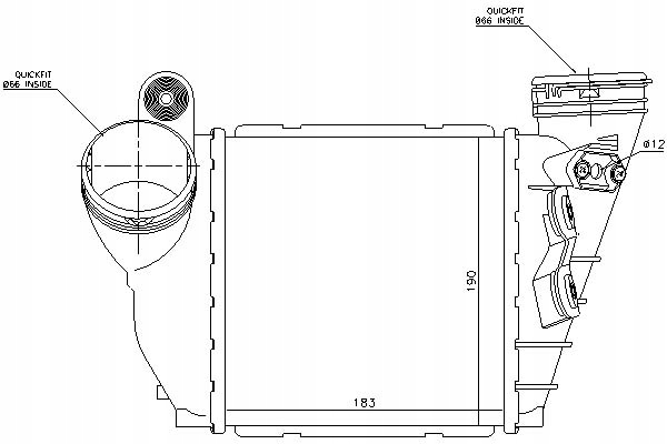 фото №13, Интеркулер nissens 96679 1j0145803n