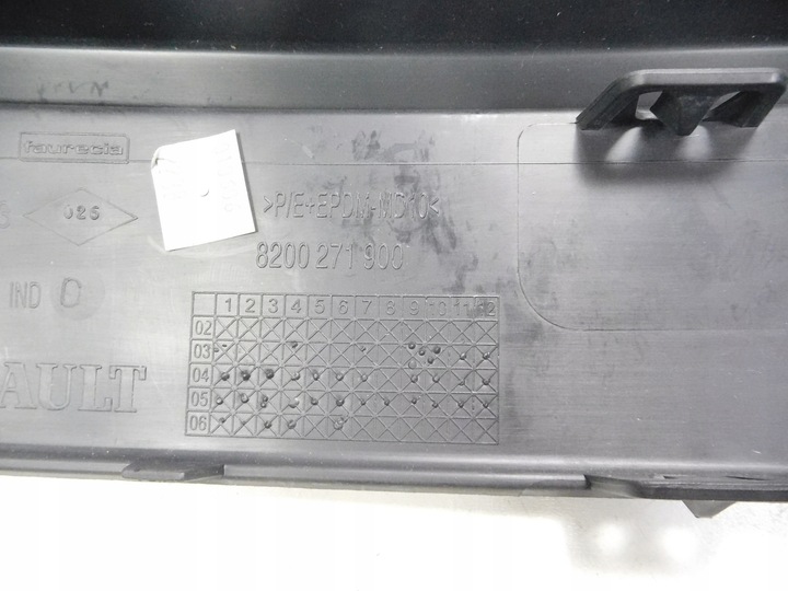 фото №9, Накладки бампера перед renault clioii 7701208094