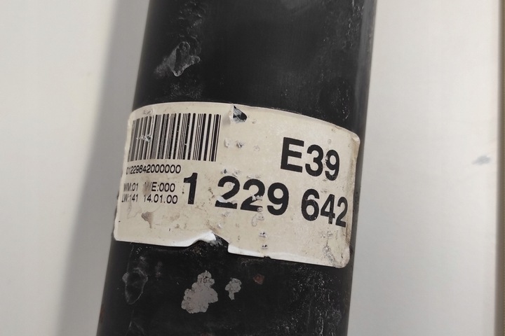 фото №7, Wał приводной bmw 5 touring e39 1229642 3.0l дизель 135kw 2000