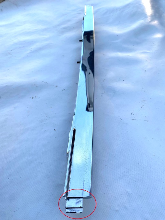 фото №10, Список хром ременя pas зад mercedes w116 se sel