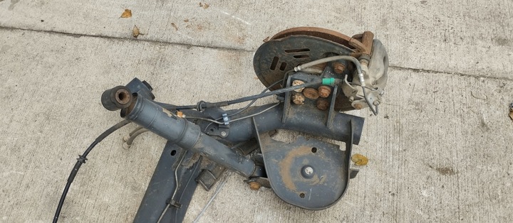 фото №4, Балка вісь задня підвішування зад renault kangoo ii