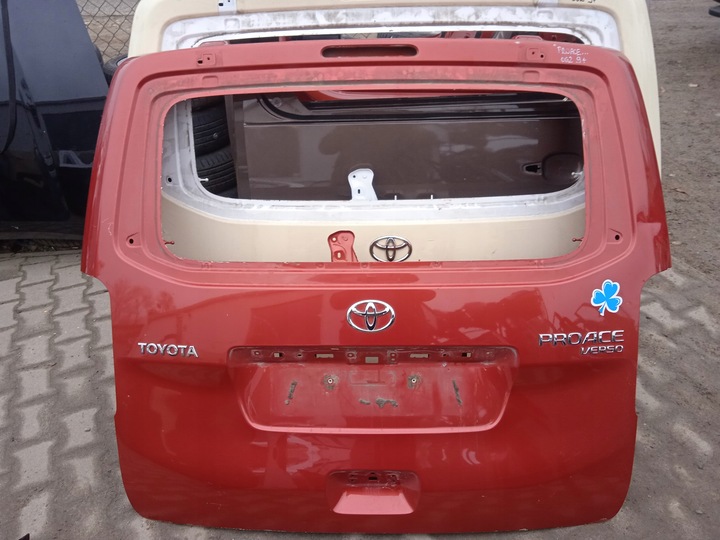 фото №1, Expert jumpy proace vivaro крышка зад