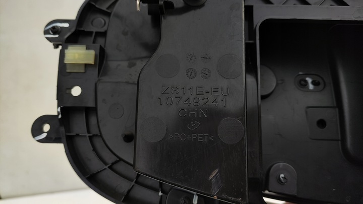 фото №9, Mg zs ev передній рестайлінг решітка решітка радіатора кришка гніздо заряджання le-c89