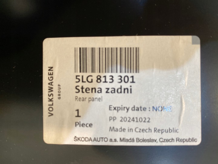фото №10, Skoda enyaq 5la панель задня стіна 5lg813301
