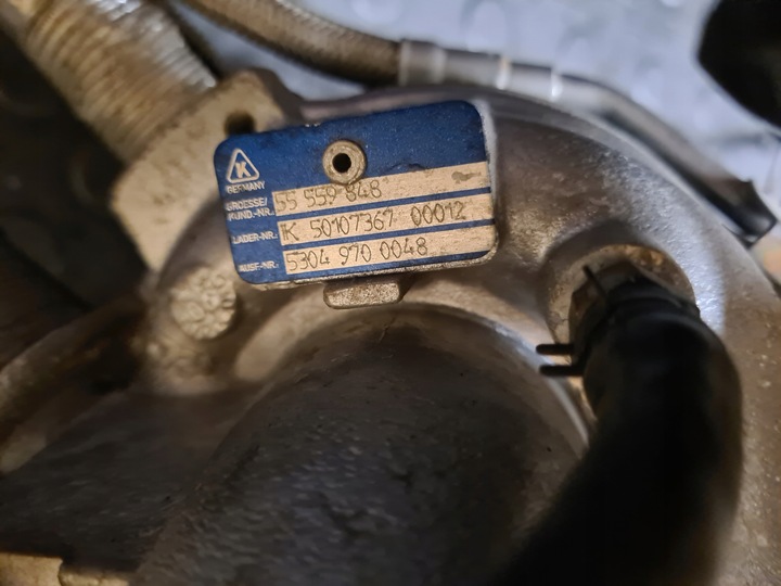 фото №6, Турбонагнетатель opel zafira vectra 2.0 16v z20ler 55559848