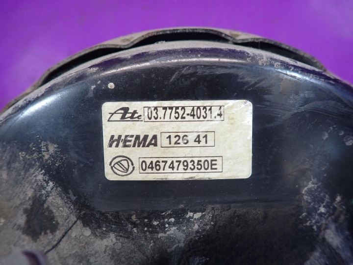 фото №6, Fiat doblo i 01-05 1,9 d вакуумный усилитель тормозов с главным  0467479350e 03775240314