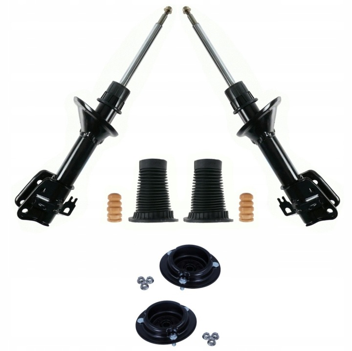 фото №1, Амортизатори зад захисні накладки + подушки land rover freelander i