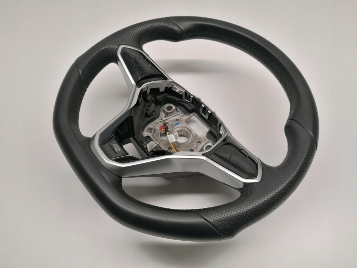 фото №15, Vw golf viii 8 r line руль кожаный оригинал