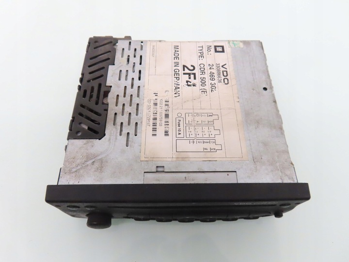 фото №6, Радіо cdr500 opel astra ii g 24469302 cdr500