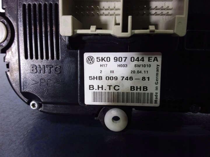 фото №6, Vw jetta vi панель кондиционера воздуховод 5k0907044ea