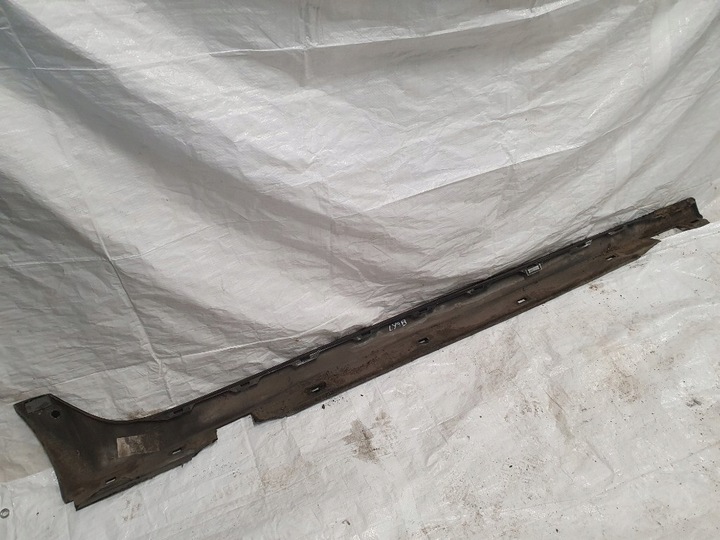 фото №8, Audi a6 c7 рестайлинг 2012r планка пороговая левая 4g0853855g ly9b чёрный оригинал