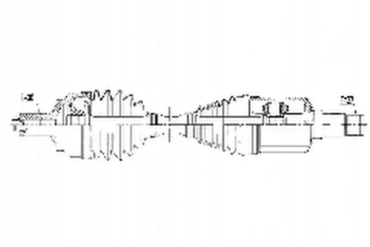фото №1, Полуось npw-me-104 nty