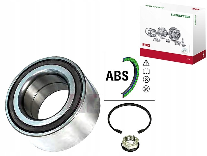 фото №1, Fag підшипник колеса jaguar зад xf 08- land rover 12-