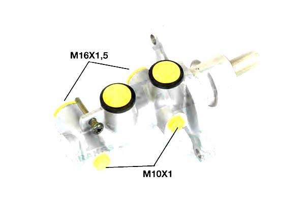 фото №2, Lpr насос тормозная 20,64mm hyundai atos 1.0 02.