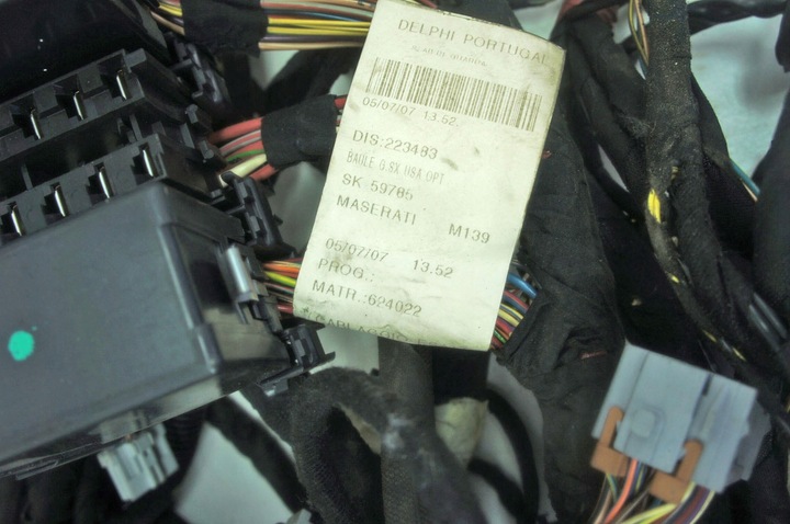 фото №6, Ip455 maserati quattroporte v жгут багажника
