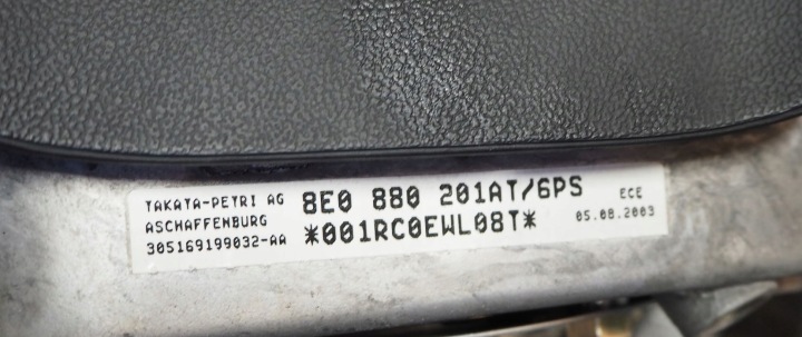 фото №9, Торпедо роздавальна air bag audi a3 8p