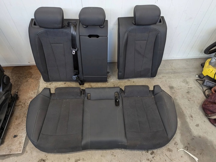 фото №11, Audi a4 b9 8w 2019-2024 сидіння диван підлокітник s-line рестайлінг підігрів sedan