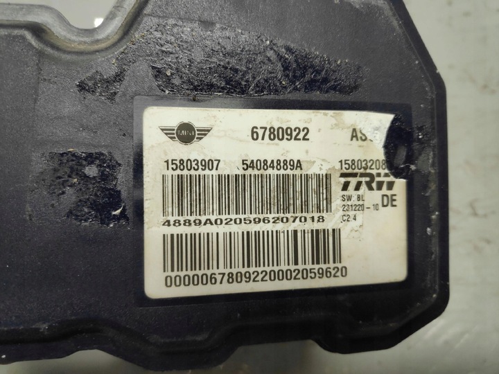 фото №6, Mini cooper r56 насос блок управления abs 6780922