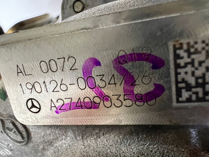 фото №8, Mercedes e w213 2,0t турбина a2740903580 p-nowa