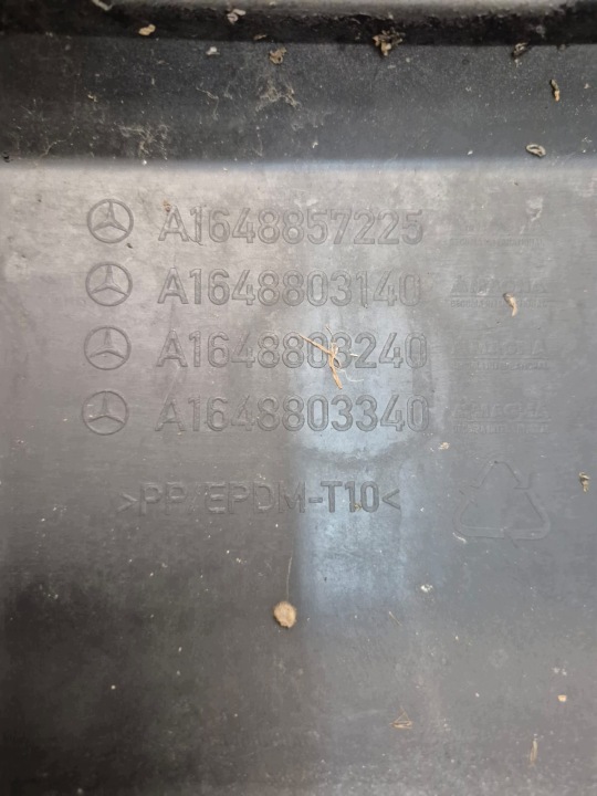 фото №14, Mercedes ml w164 рестайлинг 08-11r. - бампер перед передний 6xpdc a1648857225