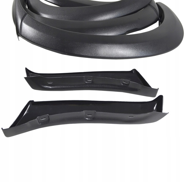 фото №3, Isuzu d-max 4 дверь 2002-12 расширители lldpe гладкие ok 12cm na ось