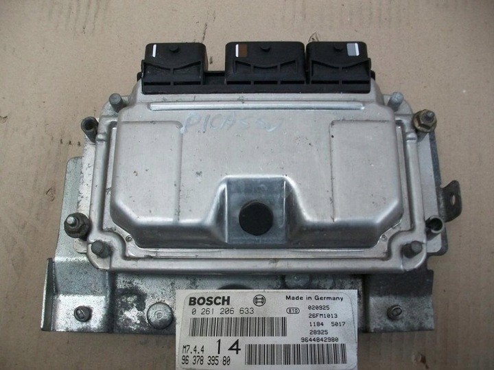 фото №1, Компьютер двигателя citroen xsara picasso 1.6 8v