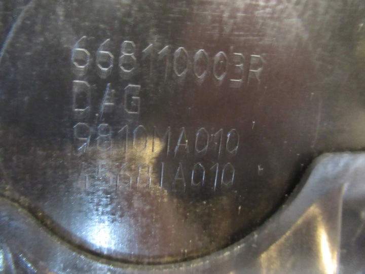 фото №6, Панель под лобовым стеклом 668110003r renault megane iii
