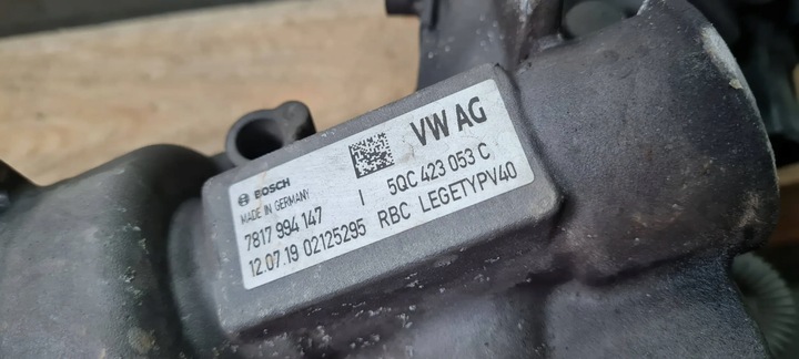 фото №9, Q3 83a рулевая рейка трансмиссия англичанин 5qc423053c