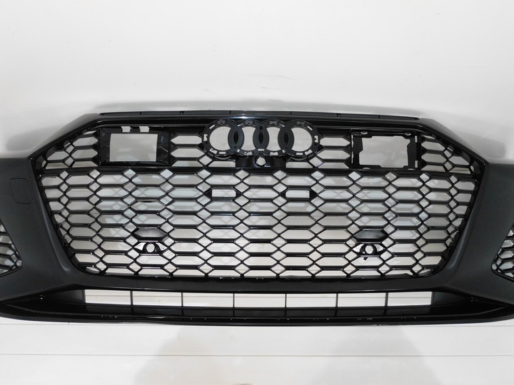 фото №11, Audi rs6 c8 4k rs7 бампер перед переднє решітка радіатора