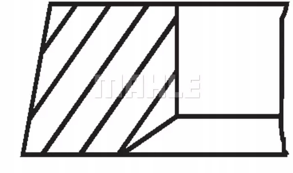 фото №8, Mahle оригинал 021 93 n0 набор кольца поршень