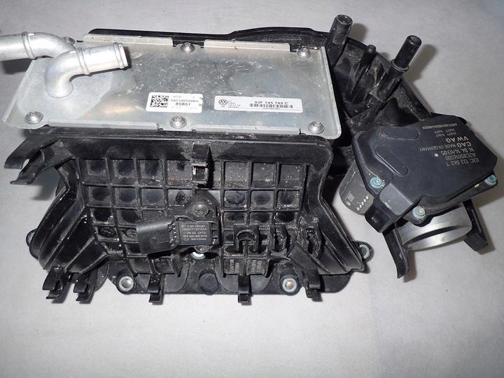 фото №1, Dw scirocco колектор всмоктуючий 03c129711am 03c133062t