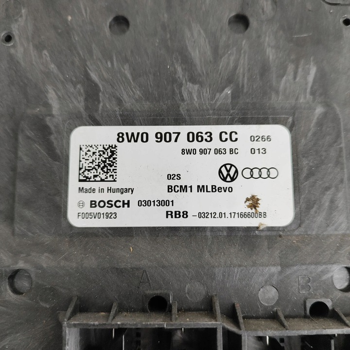 фото №7, Audi a4 s4 b9 8w 2017 блок керування / модуль комфорту